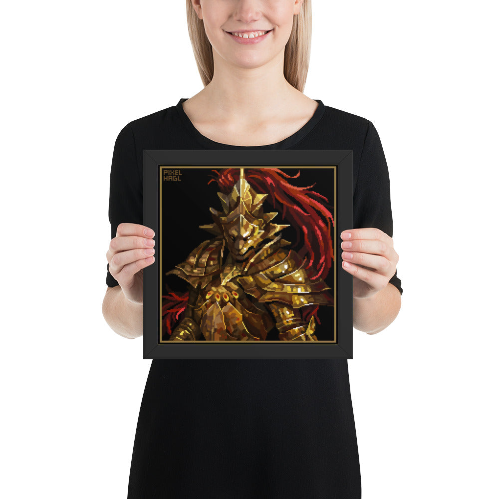 Dragonslayer Ornstein DS1 Framed poster