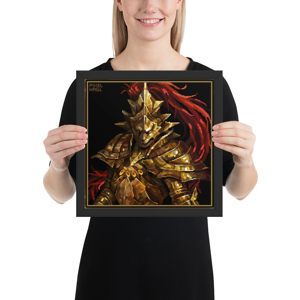 Dragonslayer Ornstein DS1 Framed poster