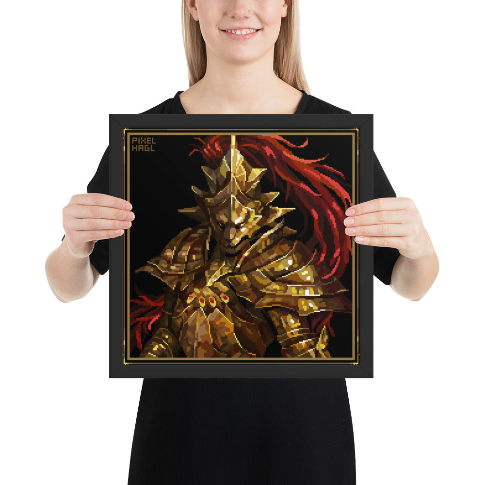 Dragonslayer Ornstein DS1 Framed poster