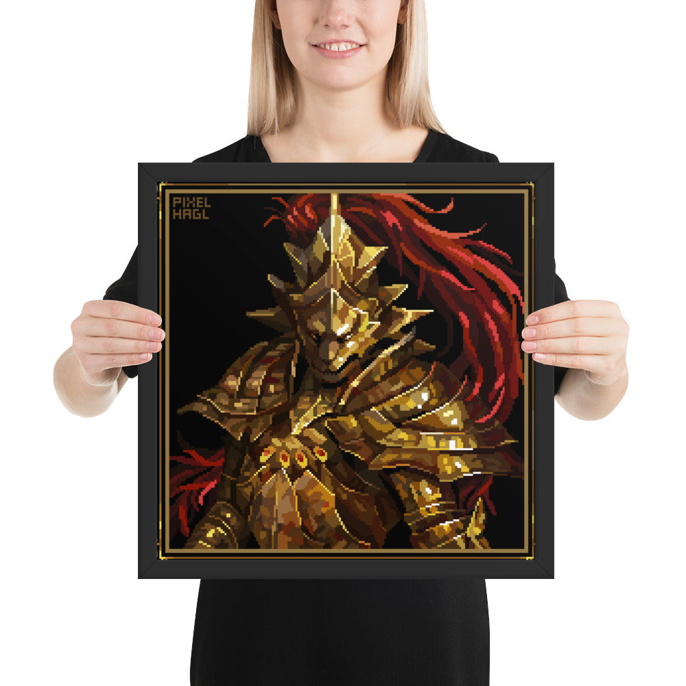 Dragonslayer Ornstein DS1 Framed poster