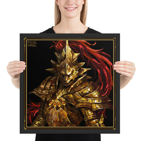 Dragonslayer Ornstein DS1 Framed poster